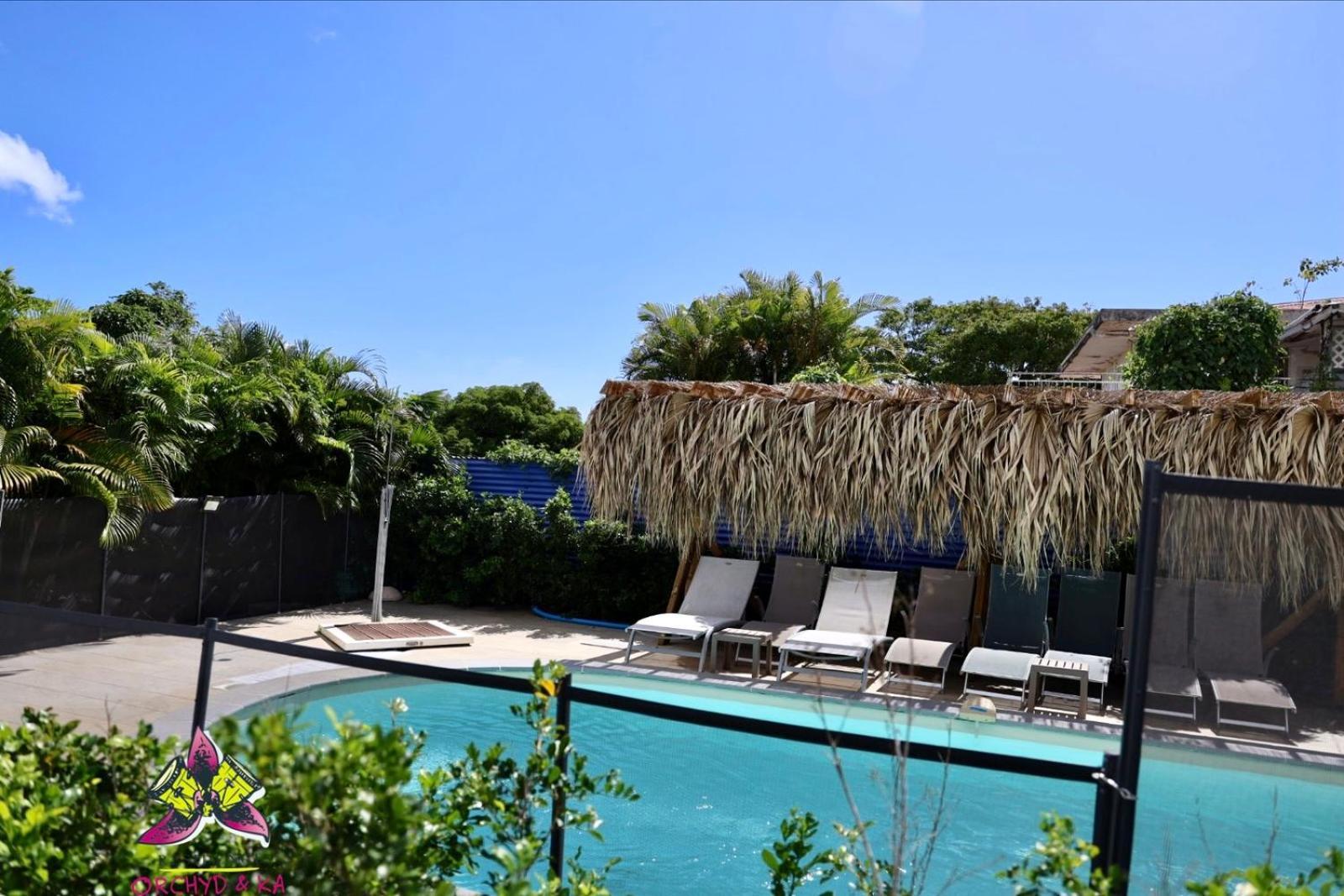 Piscine, Plages Bois Jolan Et Du Bourg, Jardin & Parking Prives, Sainte-Anne - Villas Orchyd & Ka エクステリア 写真