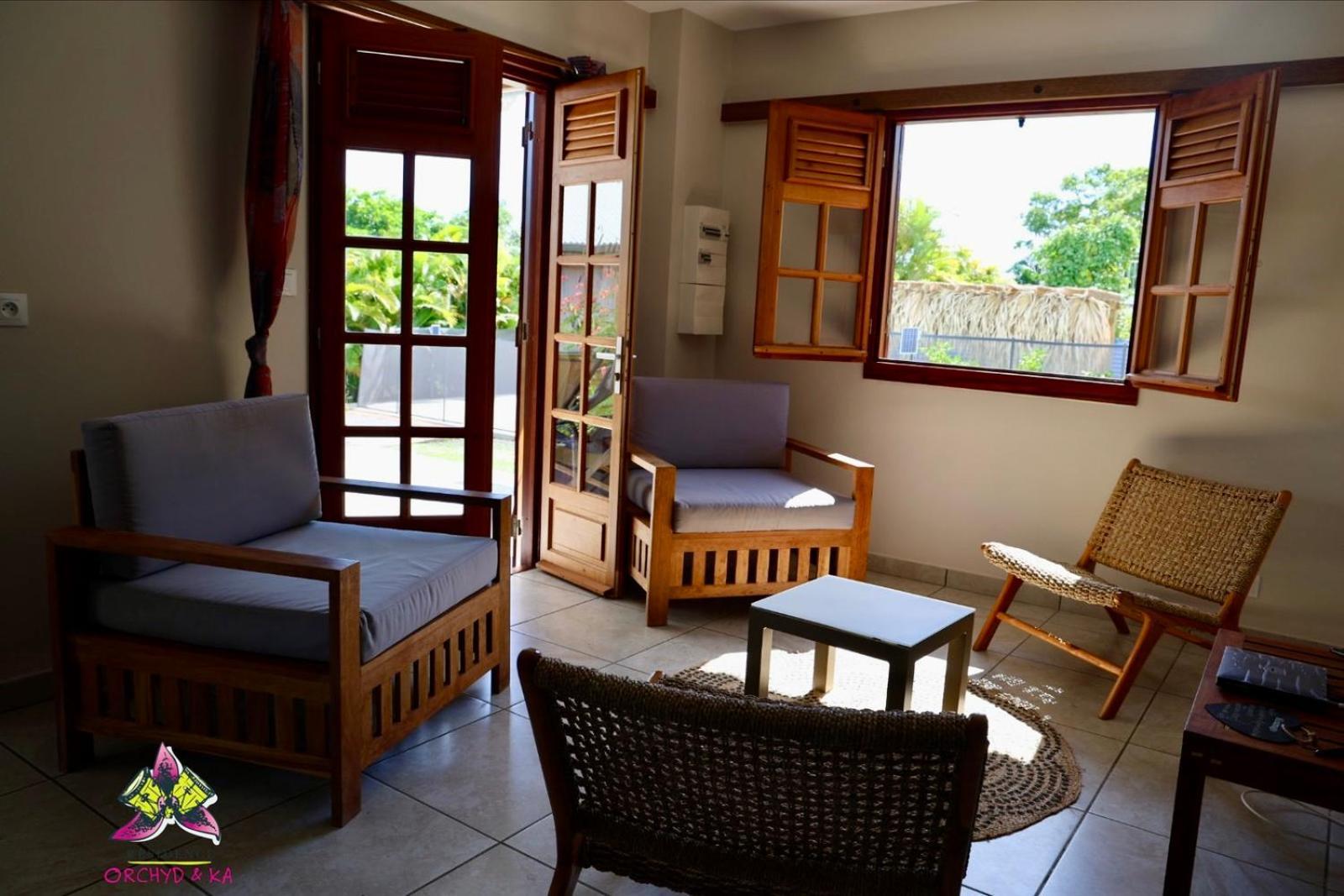 Piscine, Plages Bois Jolan Et Du Bourg, Jardin & Parking Prives, Sainte-Anne - Villas Orchyd & Ka エクステリア 写真