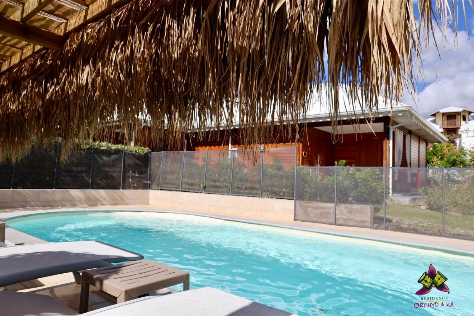 Piscine, Plages Bois Jolan Et Du Bourg, Jardin & Parking Prives, Sainte-Anne - Villas Orchyd & Ka エクステリア 写真