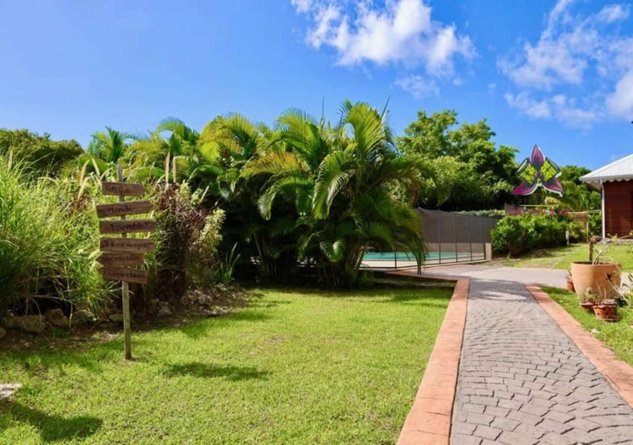 Piscine, Plages Bois Jolan Et Du Bourg, Jardin & Parking Prives, Sainte-Anne - Villas Orchyd & Ka エクステリア 写真